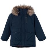 Name It Vinterjacka - NkmMaster05 Parka - Dark Sapphire