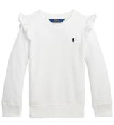 Polo Ralph Lauren Sweatshirt - Vit m. Volanger