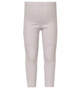 Name It Leggings - Ull - Rib - NmfWossa - Lilac Ash