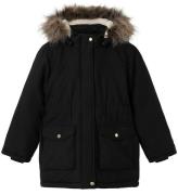 Name It Vinterjacka - NkfMaster05 Parka - Svart