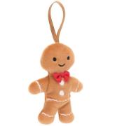 Jellycat Gosedjur - 10x8 cm - Festlig DÃ¥rskap Gingerbread Fred