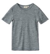 Wheat T-shirt - Ull - Seo - Melange Grey