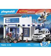 Playmobil Action HjÃ¤ltar - Polisstation - 71602 - 204 Delar