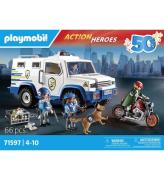 Playmobil Action Heroes - Police Money Transporter - 71597 - 66