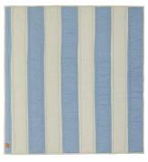 OYOY Filt - Striped Quilted - Blue/Clay