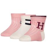 Tommy Hilfiger Strumpor - 3-pack - Gåvoset - Soft Rosa