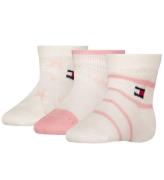 Tommy Hilfiger GÃ¥voset - Strumpor - 3-pack - Soft Rosa