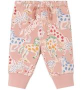 Stella McCartney Kids Byxor - Rosa/Hästar