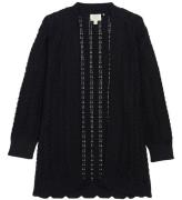 Creamie Cardigan - Cardigan LÃ¥ng - Black