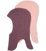 Minymo Balaclava - Dubbel - 2-pack - Balaclava - Violet Ice