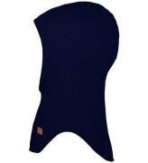 Melton Balaclava - Dubbel - Ull - Peacoat Blue