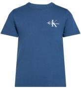 Calvin Klein T-shirt - BrÃ¶stmonolog - FÃ¤nrik Blue