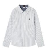 Name It Skjorta - NkmRekid - Bright White/THIN Stripe - FLINT ST