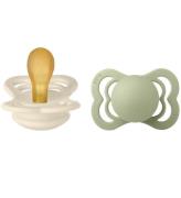 BIBS Supreme+ Nappar - Stl. 1 - 2-pack - Symmetrisk - Ivory/Sage