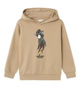 Name It Hoodie - NkmRenma - Weathered Teak