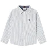 Name It Skjorta - NmmRekid - Bright White/Tunn Stripe - Flint S