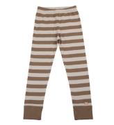 Katvig Leggings - Brun/Beige Randig