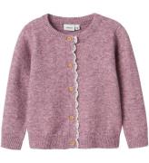 Name It Cardigan - Stickad - NmfRikimmi - Mauve Orchid