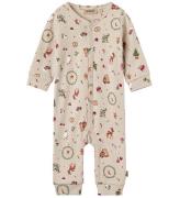 Wheat Onesie - Bendji - Offwhite Holiday