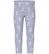 Name It Leggings - NmfDavina - IslÃ¤ndska Blue/Svanar