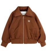 Mini Rodini Bomber Jacka - Cool Katter - Brown