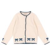 Konges Sløjd Cardigan - Stickad - Ull - Collette - Off White