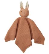 Liewood Snuttefilt - Stickad - Milo - Rabbit Toscana Rose