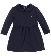 Tommy Hilfiger Klänning - Essential - Dark Natt Marinblå