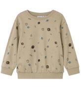 Name It Sweatshirt - NmmOwen - Plaza Taupe