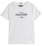 Tommy Hilfiger T-shirt - Monotyp 1985 - Vit