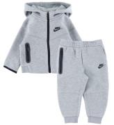 Nike Sweatset - Cardigan/Sweatpants - Grey Heather