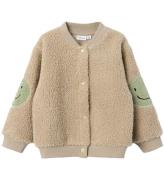 Name It Cardigan - Teddy - NmmSand - Ren kashmir