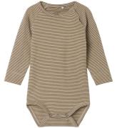 Name It Body L/æ - NbmOllie - Plaza Taupe