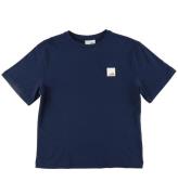 Sofie Schnoor T-shirt - Verasy - MarinblÃ¥ Blue