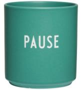 Design Letters Mugg - Favourite - Paus - Antik Green