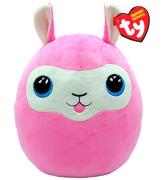 Ty Gosedjur - Squishy Beanies - 35 cm - Rosa Ilama