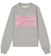 Mads NÃ¸rgaard Sweatshirt - Talinka - Light Grey Melange