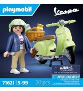 Playmobil Leksaker - 1969 Vespa 150 Grön - 71621 - 20 Delar