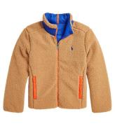 Polo Ralph Lauren Vadderad jacka m. Fleece - VÃ¤ndbar - Brun/BlÃ¥