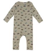 Name It Onesie - NbmSacar - Weathered Teak