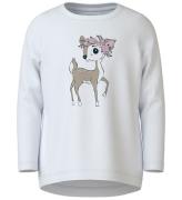 Name It Tröja - NmfVix - Bright White/Flower Deer