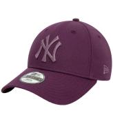 New Era Keps - 9Fyrtio - New York Yankees - Metalic - Lila