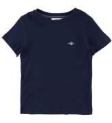 GANT T-shirt - Shield - Evening Blue