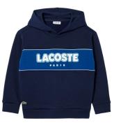 Lacoste Hoodie - MarinblÃ¥/Globe