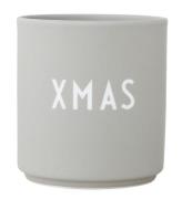 Design Letters Mugg - Favoritspel Cup - Xmas - GrÃ¥