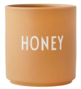 Design Letters Mugg - Honey - Mustard