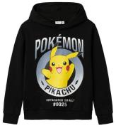 Name It Hoodie - NkmDu - PokÃ©mon - Svart m. Tryck