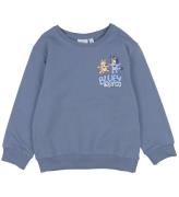 Name It Sweatshirt - NmmNuse Bluey - Flint Stone m. Tryck