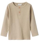 Name It Tröja - Rib - NmmBart - Pure Cashmere