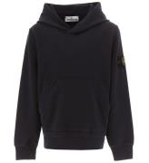 Stone Island Hoodie - Marinblå Blue m. Logo